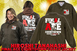 Hiroshi Tanahashi "FINAL ACE COUNTDOWN" Coach Jacket (Seal Brown) [Pre-Order]