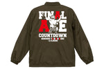 Hiroshi Tanahashi "FINAL ACE COUNTDOWN" Coach Jacket (Seal Brown) [Pre-Order]