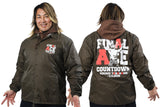 Hiroshi Tanahashi "FINAL ACE COUNTDOWN" Coach Jacket (Seal Brown) [Pre-Order]