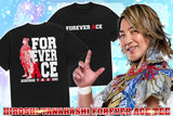 Hiroshi Tanahashi - Forever Ace T-shirt (Black)
