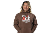 Hiroshi Tanahashi "FINAL ACE COUNTDOWN" Pullover hoodie (Dark brown) [Pre-Order]