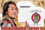 Hiroshi Tanahashi x KAT$UO collaboration T-shirt (White) [Pre-Order]
