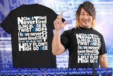 Hiroshi Tanahashi - Energy Words T-Shirt
