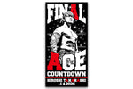 Hiroshi Tanahashi "FINAL ACE COUNTDOWN" Bath towel [Pre-Order]