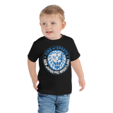 Lion Mark Kids T-shirt (Blue and White)