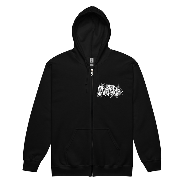 Lion Mark Zip-up Hoodie (2025 Black & White) – TOKON SHOP Global