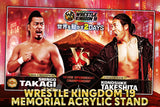 WK19 match commemorative acrylic stand: Shingo Takagi vs. Konosuke Takeshita [Pre-Order]