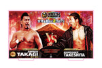 WK19 match commemorative acrylic stand: Shingo Takagi vs. Konosuke Takeshita [Pre-Order]