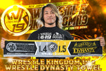 WRESTLE KINGDOM 19 × WRESTLE DYNASTY  Muffler Towel [Pre-Order]