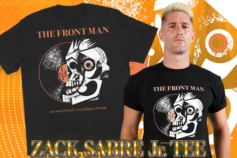 Zack Sabre Jr - The Frontman T-Shirt – TOKON SHOP Global - New Zack Sabre Jr - The Frontman T-Shirt – TOKON SHOP Global - New