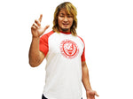 Lion Mark Classic Raglan T-shirt (Red)【Imported】