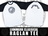 Lion Mark Classic Raglan T-shirt (Black)【Imported】