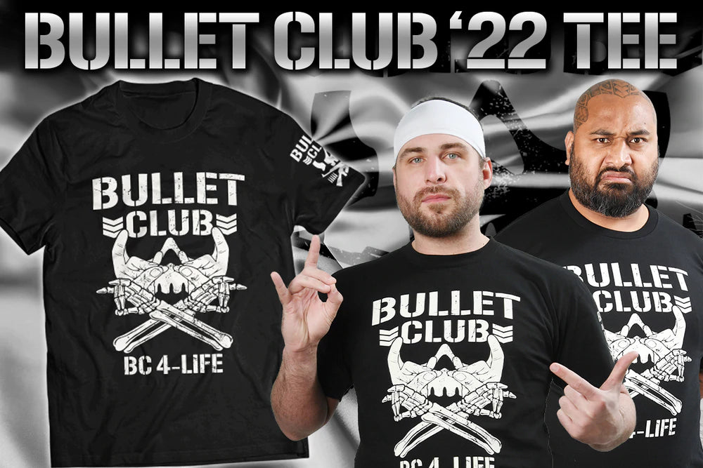 gruppe Underskrift lort Bullet Club '22 T-Shirt – TOKON SHOP Global - New Japan Pro-Wrestling of  America