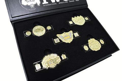 IWGP Belt Champion Pin Set of 5
