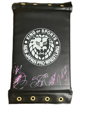 Autographed Lion Mark Turnbuckle from AEW x NJPW Forbidden Door 2022
