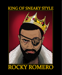 Rocky Romero King of Sneaky Style T-shirt