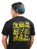 Master Wato - "WATO" T-shirt (Black x Yellow)