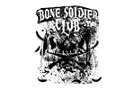 Taiji Ishimori - "BONE SOLDIER CLUB" 2022/white x black T-Shirt