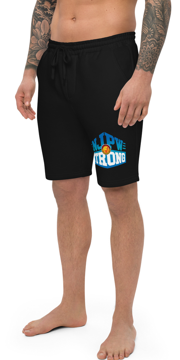 NJPW STRONG Men's fleece shorts TOKON SHOP Global New Japan Pro