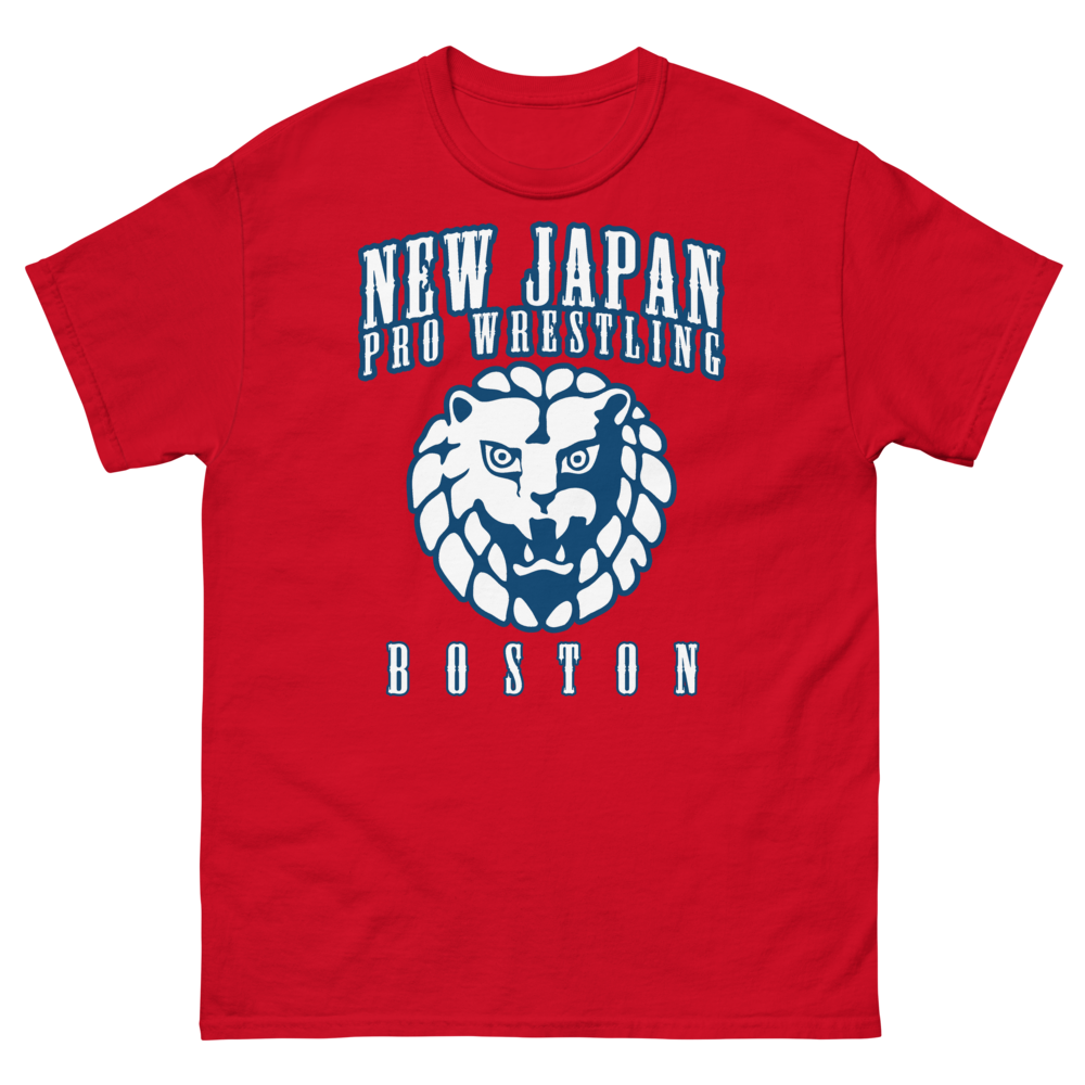 Lion Mark Boston T-shirt – TOKON SHOP Global - New Japan Pro