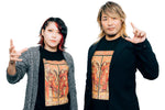 Hiroshi Tanahashi x Utami Hayashishita collaboration T-Shirt