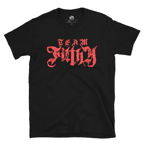 Team Filthy Red Logo T-Shirt [LA Dojo Stock]