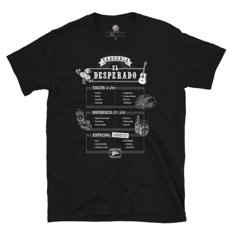 El Desperado - Carta T-Shirt